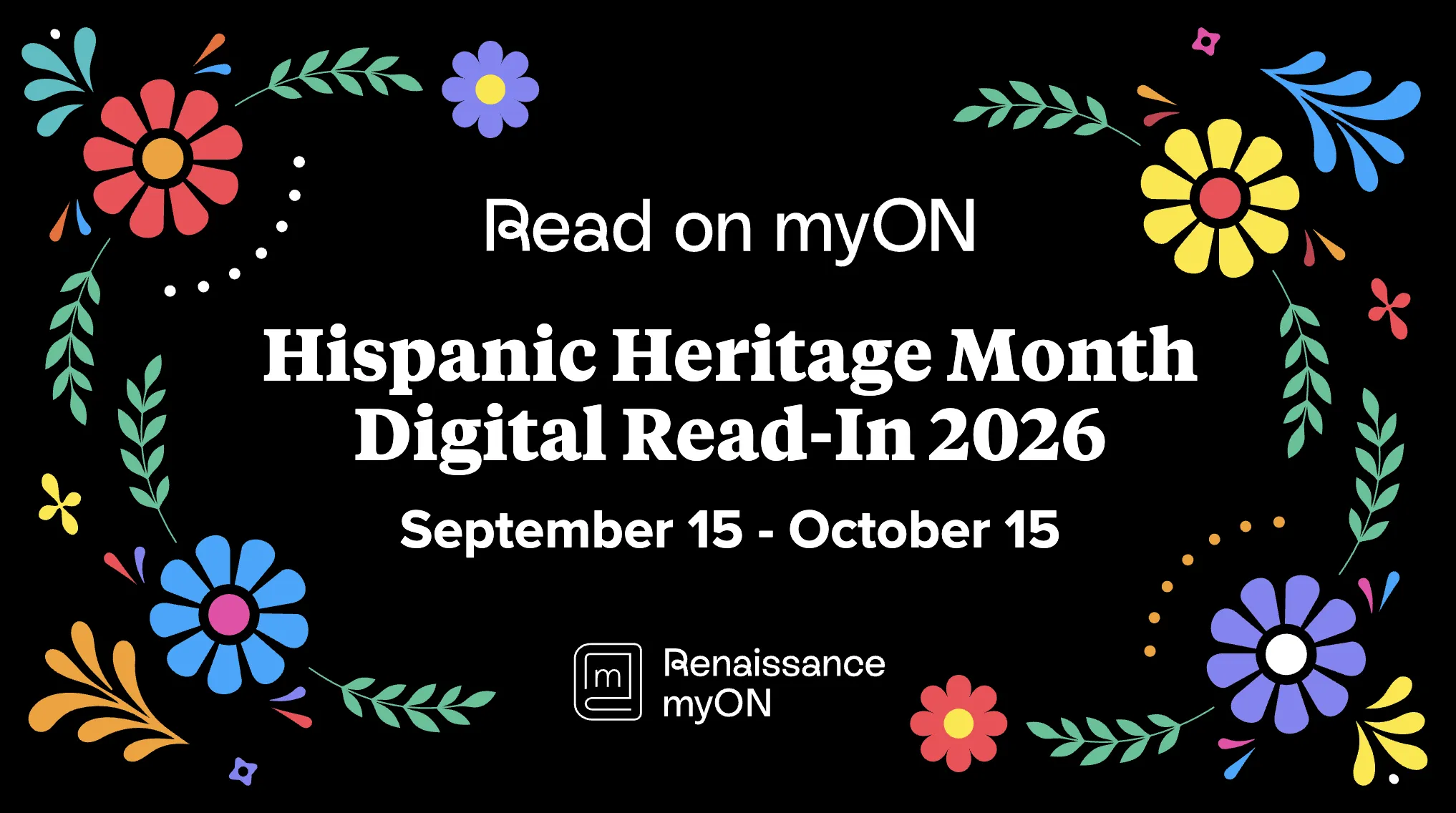 Hispanic heritage month graphic
