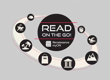 Read on the Go challenge graphic