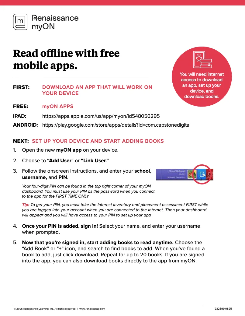 Read Offline with Free Mobile Apps (English)