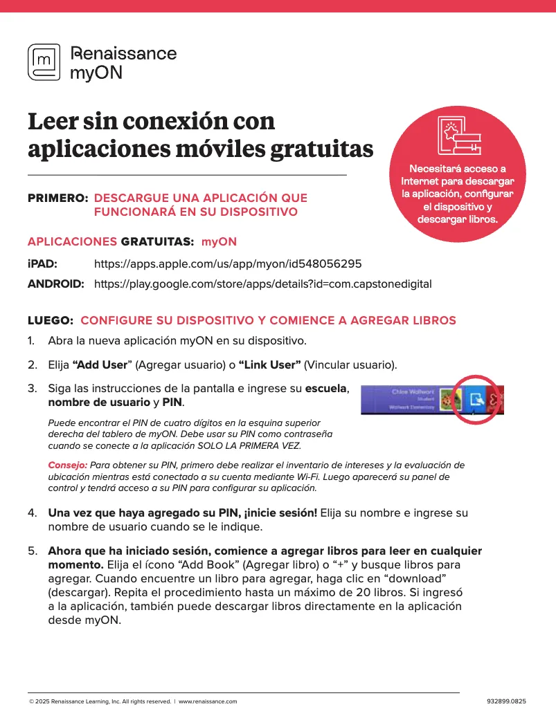 Read Offline with Free Mobile Apps (Spanish)