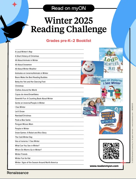 Winter Reading Book Lists